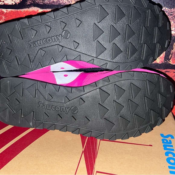 SAUCONY JAZZ ORIGINAL MAGENTA SIZE 6 shoes sneakers girls - Picture 5 of 6